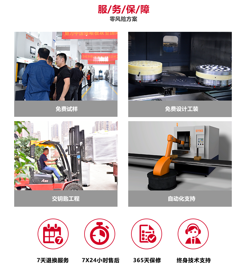 轻松完成镜面抛光：斯曼克磨粒流抛光设备，可让工件抛光面粗糙度在原有基础上，提升3个等级或以上。 去毛刺彻底、均匀：斯曼克磨粒流<a href='//www.weimalaizhaozan.com' target='_blank'><u>去毛刺机</u></a>，通过软性磨料物理研磨，切削力大，去毛刺效果彻底，均匀。 公差影响只有1-2um：斯曼克磨粒流设备，具有极高的精密性，光整作业后，对工件公差影响只有1-2um。